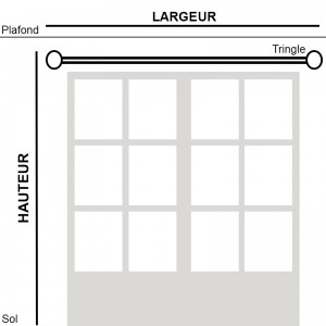 Retouche des ourlets sur vos rideaux