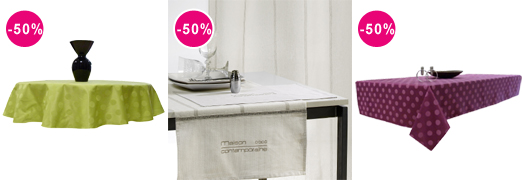 Soldes Linge de table