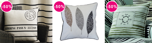 Soldes coussins