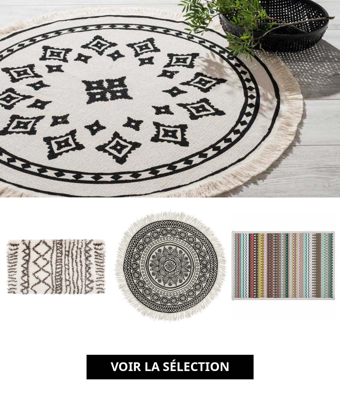 selection tapis ethno boheme