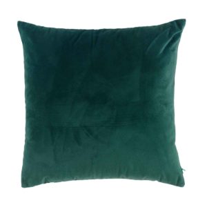 Coussin déhoussable en velours uni