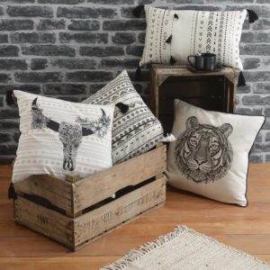 Motifs animal : coussins