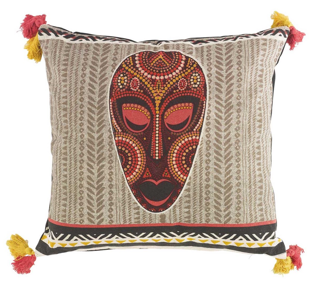 coussin déco africain