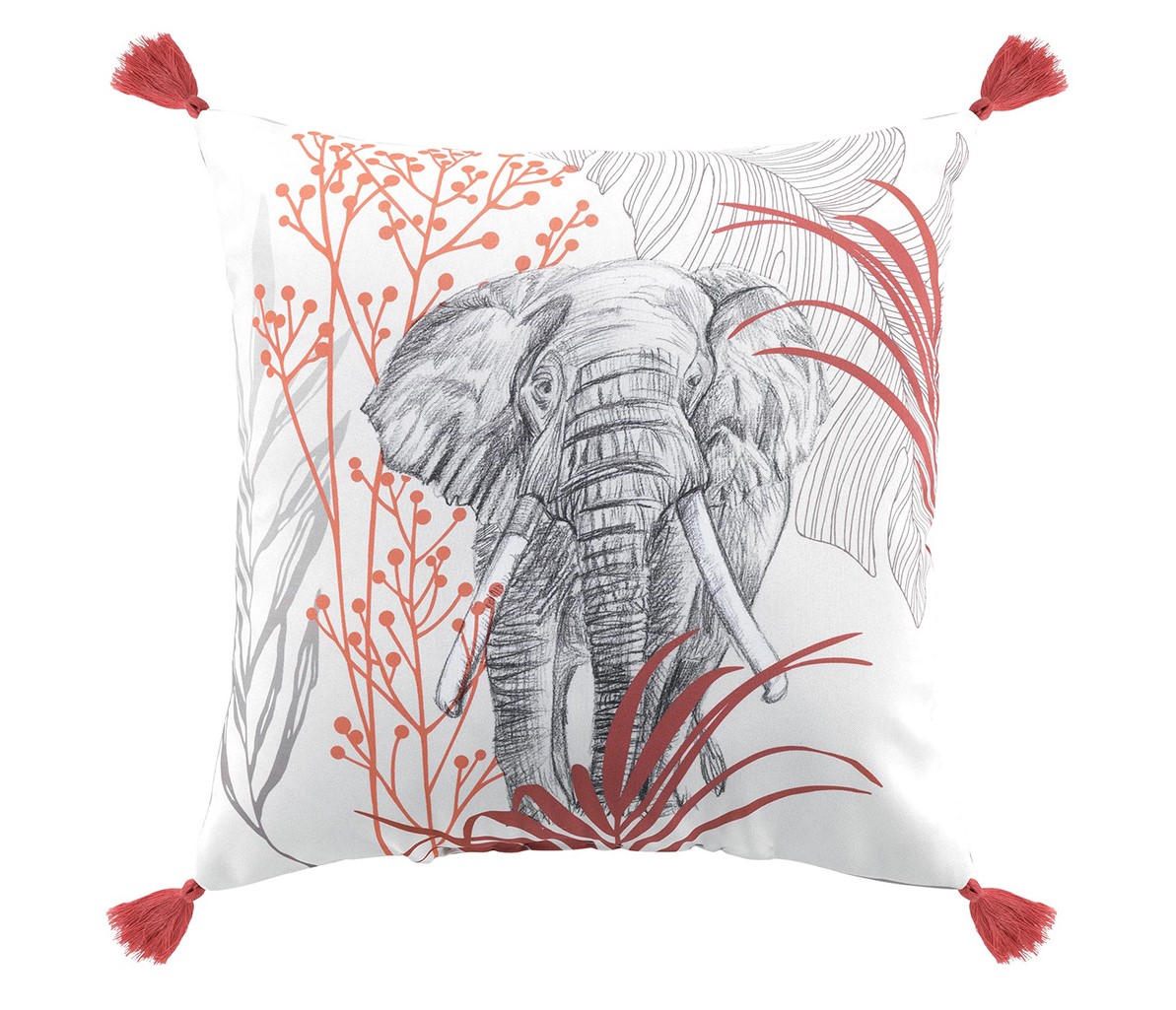 coussin déco savane