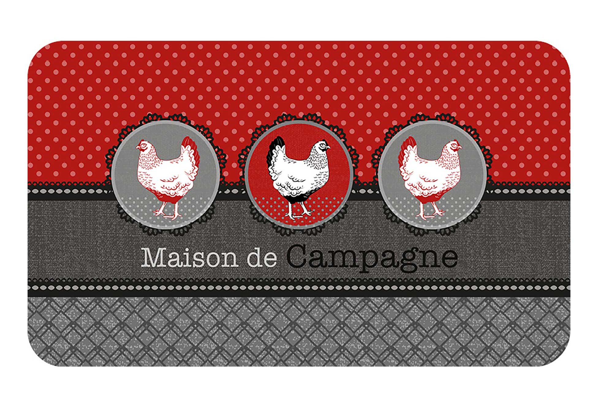 Tapis de cuisine maison de campagne