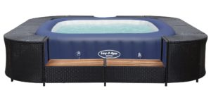Spa Bestway cuve thermale avec bord