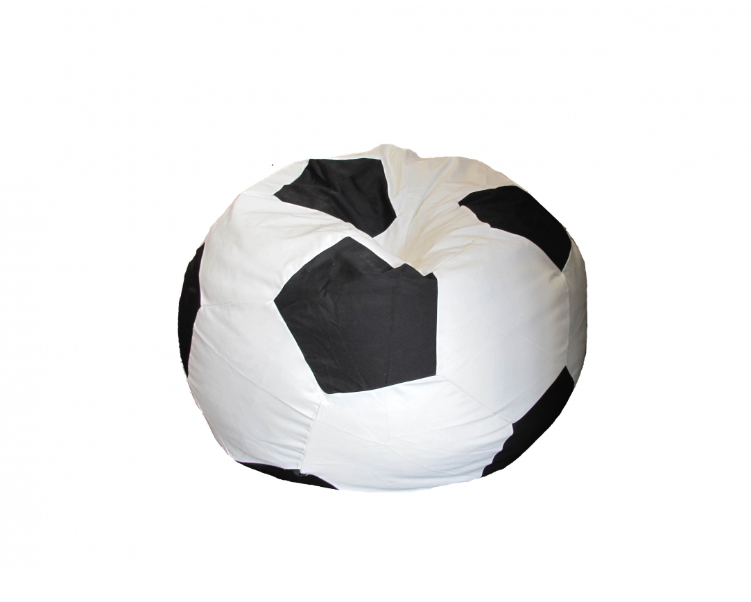 pouf microbilles ballon de foot