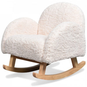 fauteuil à bascule enfant à bouclette