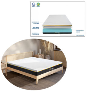 matelas en mousse à mémoire de forme