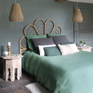 linge de lit en gaze de coton