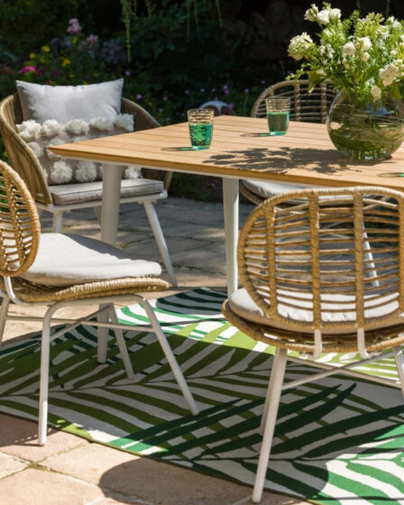 chaise de jardin naturelle