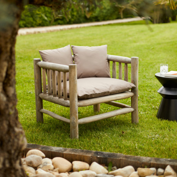 coussin bain de soleil imperméable et déhoussable