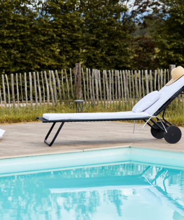 matelas bain de soleil extérieur imperméable