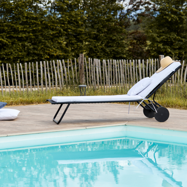 matelas bain de soleil extérieur imperméable