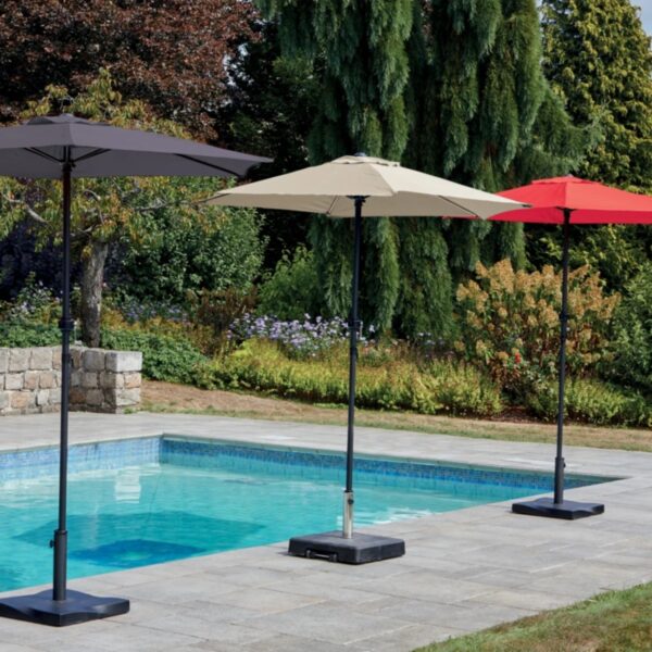 parasol droit coloré