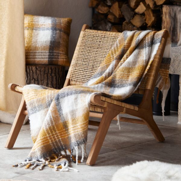 plaid tartan pour un style montagne