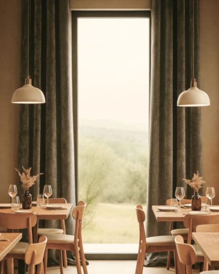 rideau ignifugé occultant