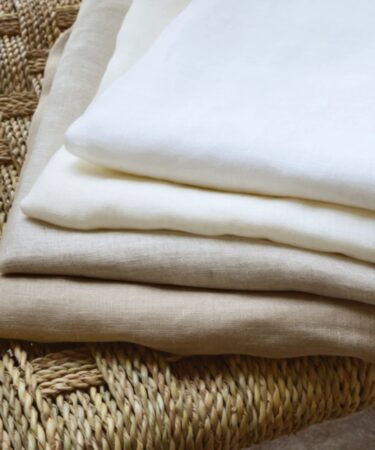 rideau voilage pour lit cabane en lin