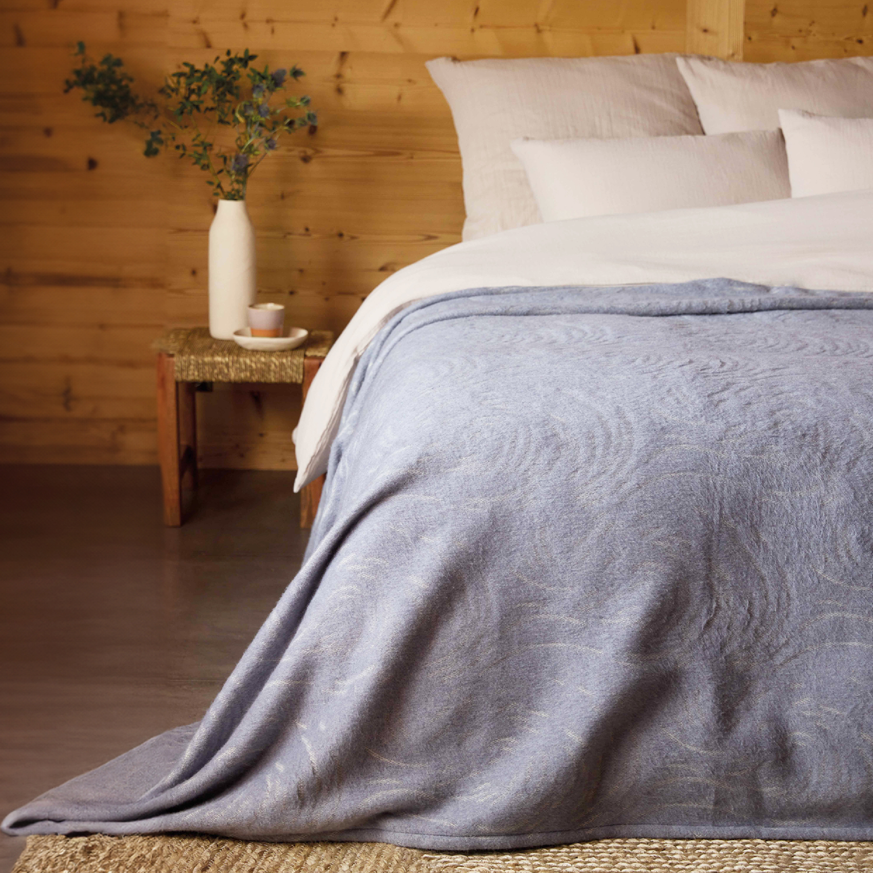 Couverture laine Mérinos très douce — vue 4