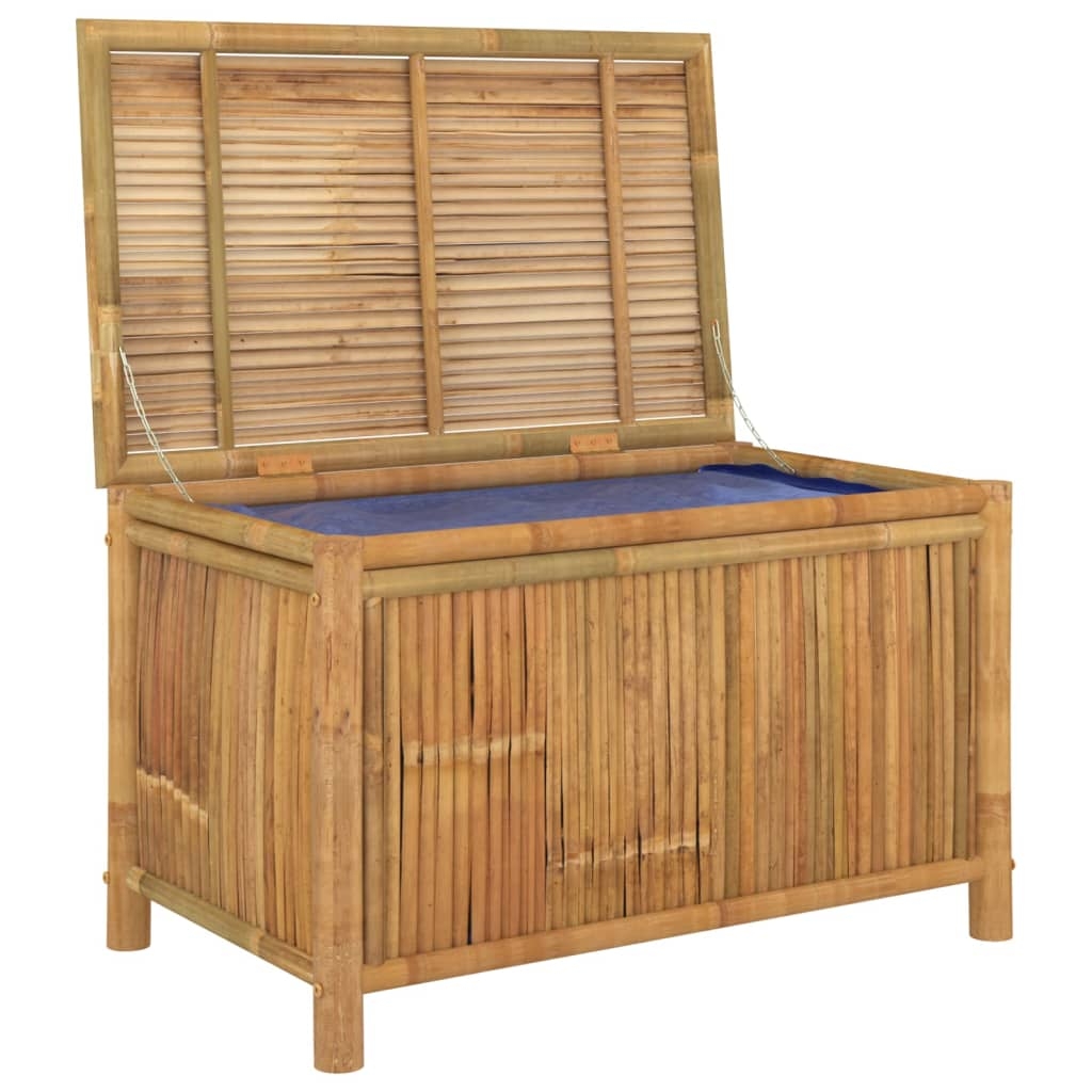 Coffre de rangement de jardin en bambou — vue 5