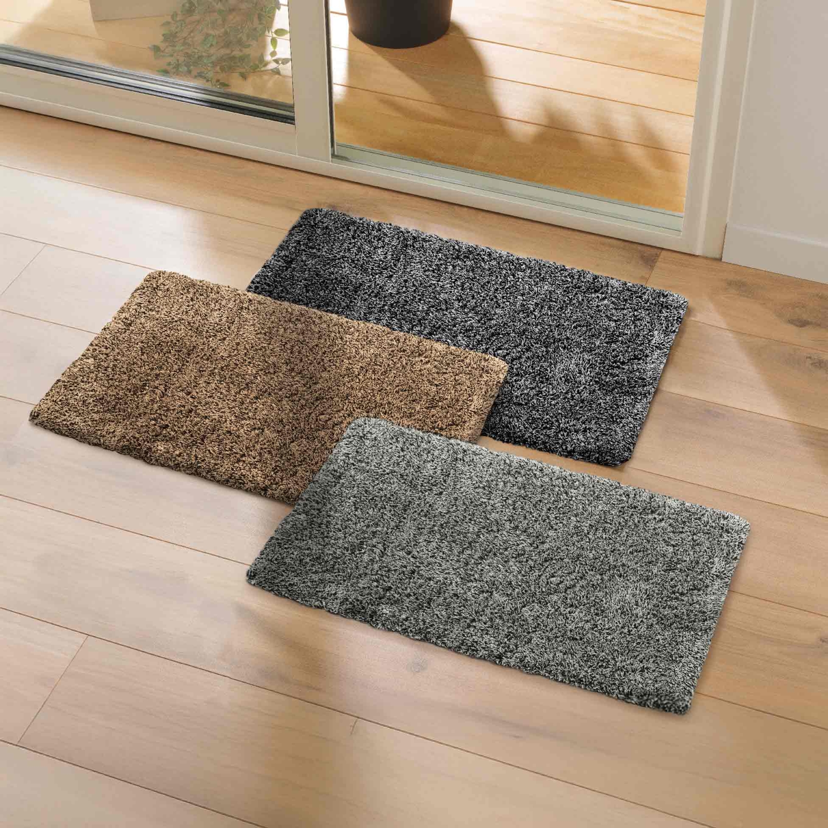Tapis ultra-absorbant en fibres mélangées pour l’entrée — vue 4