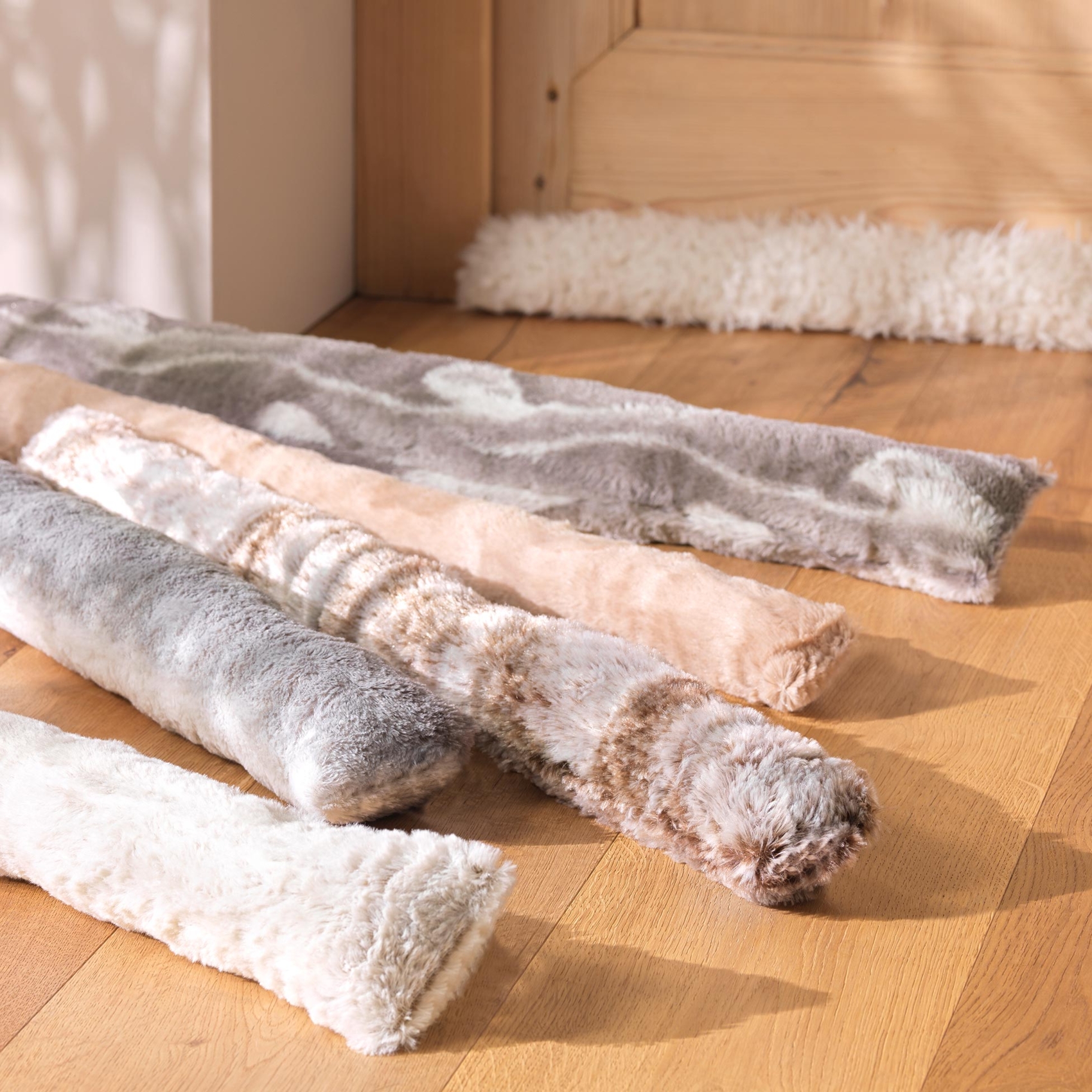 Bas de porte en imitation fourrure — vue 5