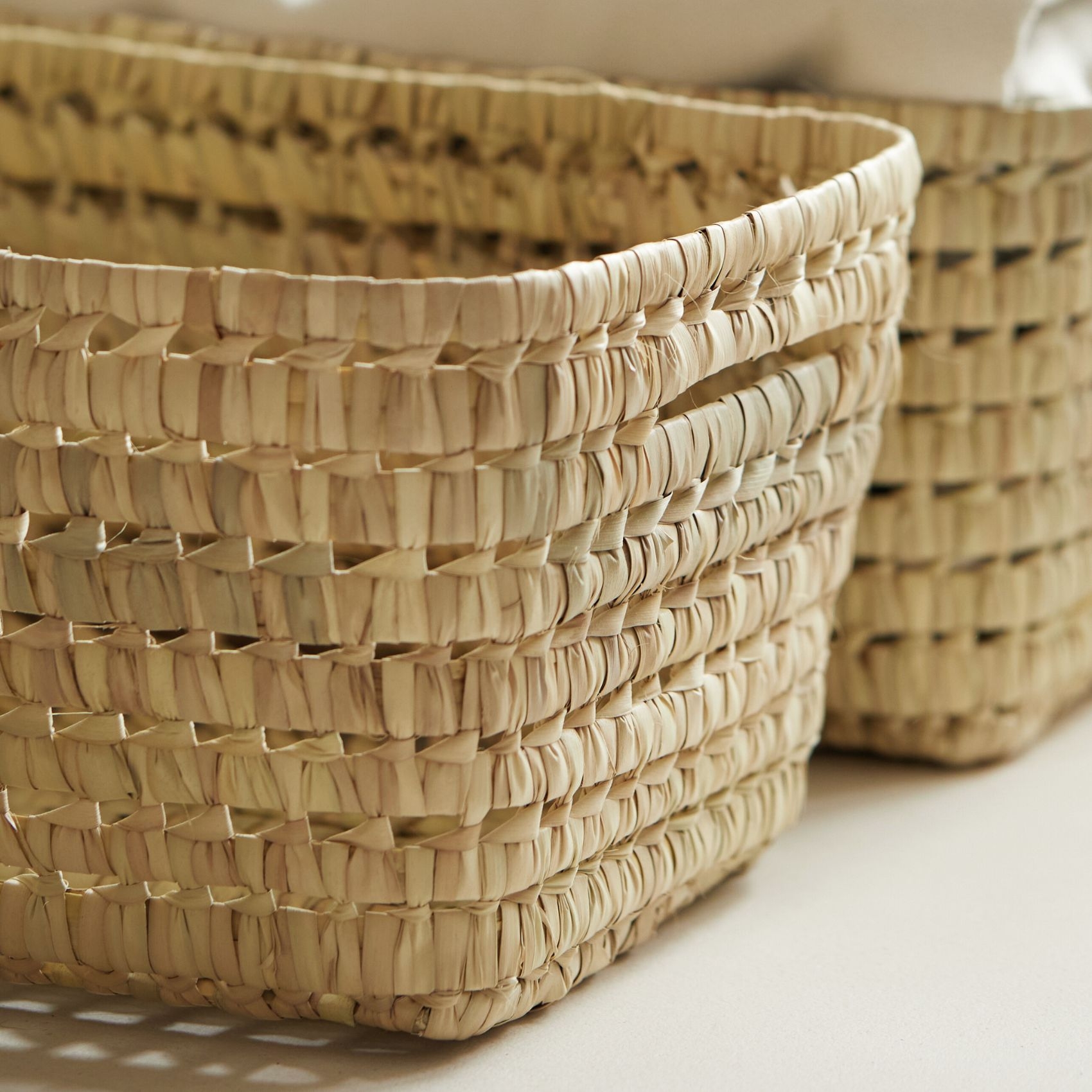 Panier de rangement rectangle Palm — vue 3