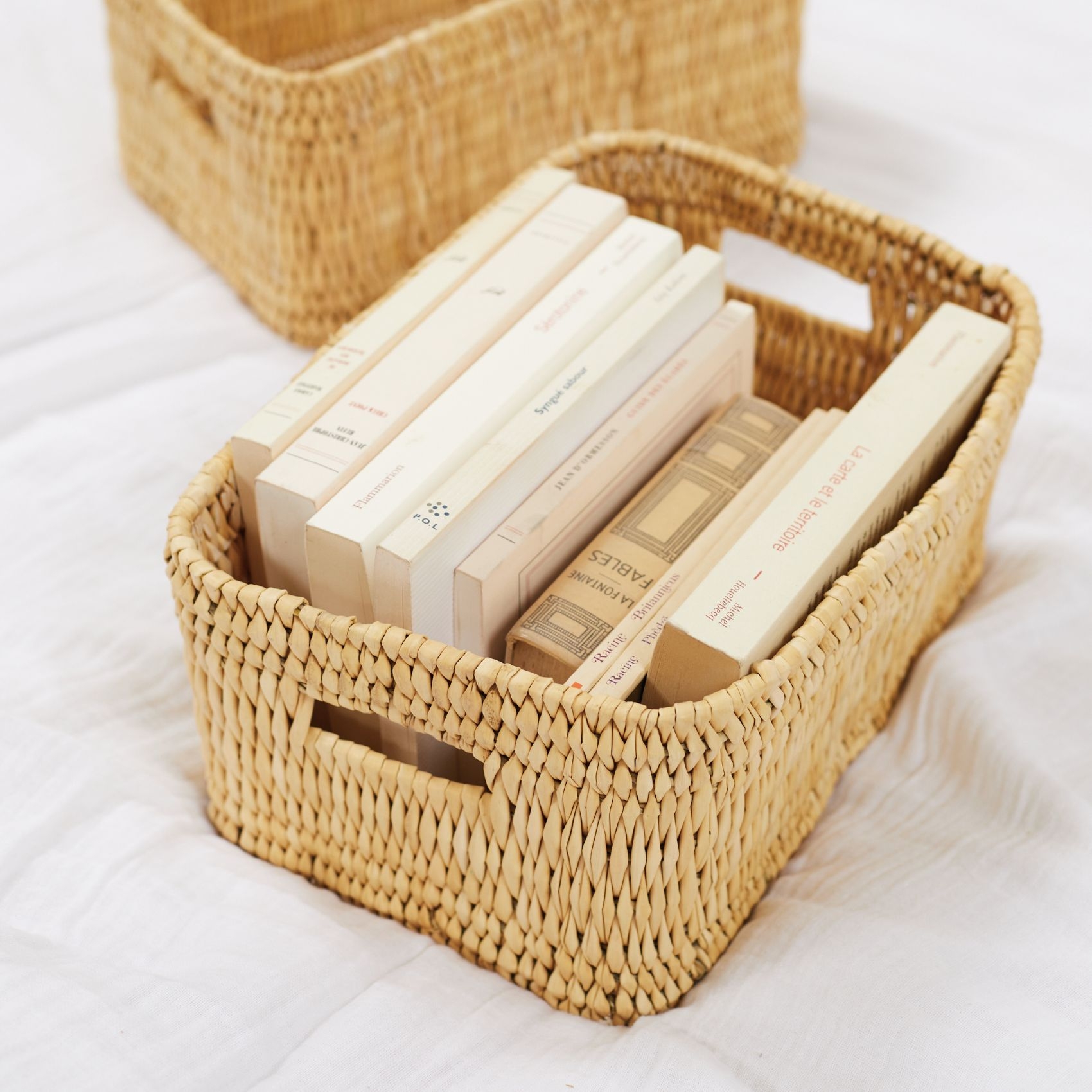 Panier de rangement rectangle Hassira — vue 4