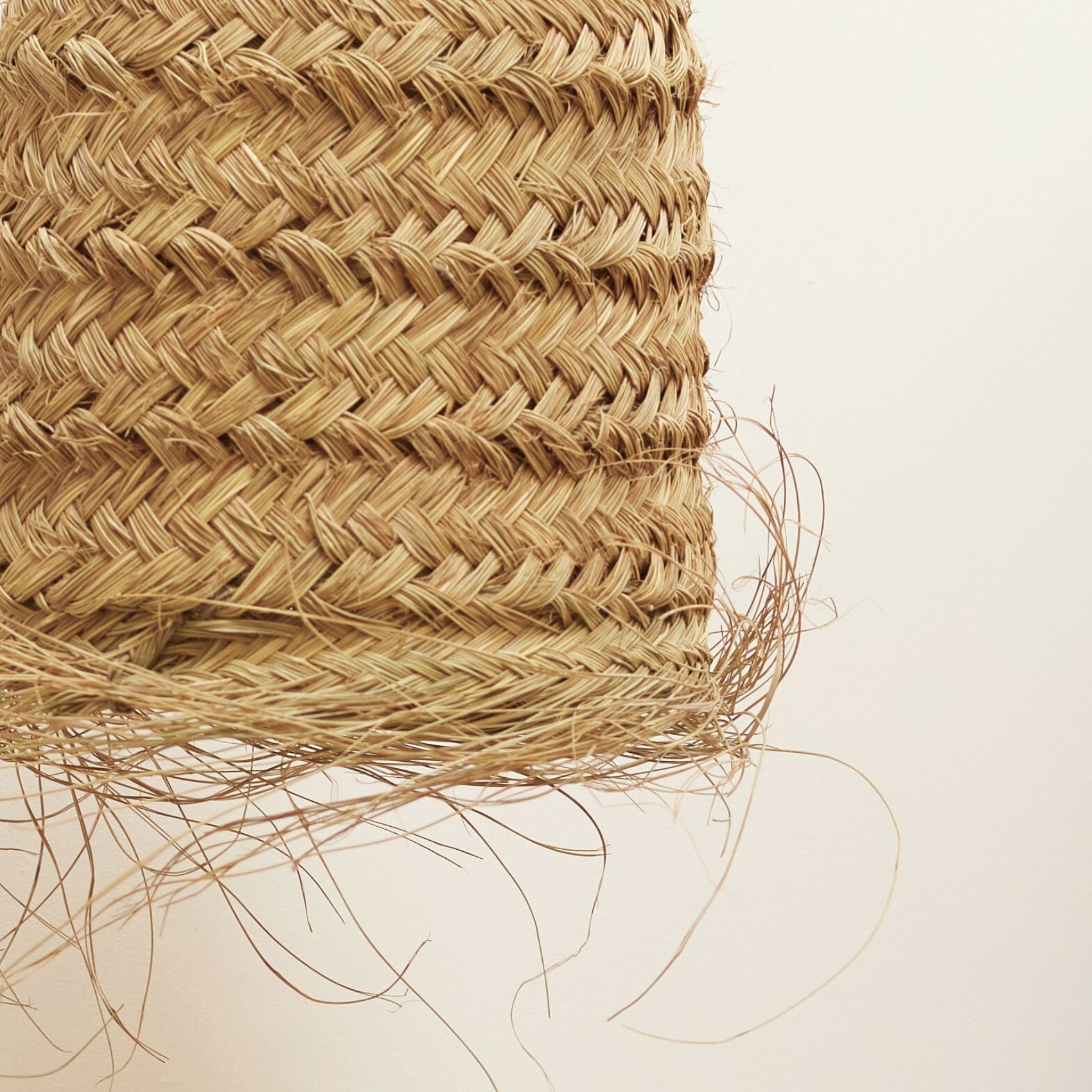 Abat-jour tube fibre de palmier — vue 4