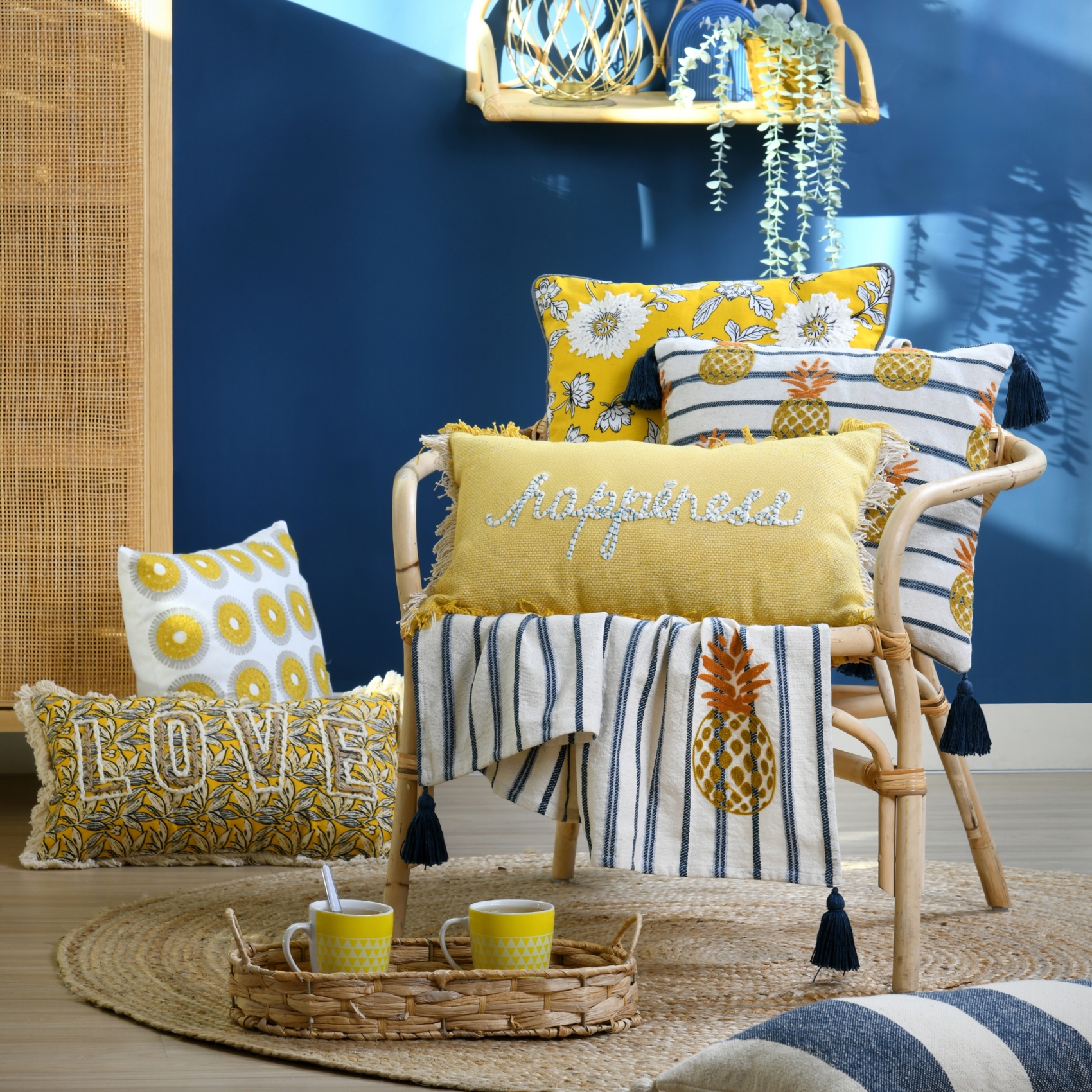 Coussin rectangulaire happiness — vue 5