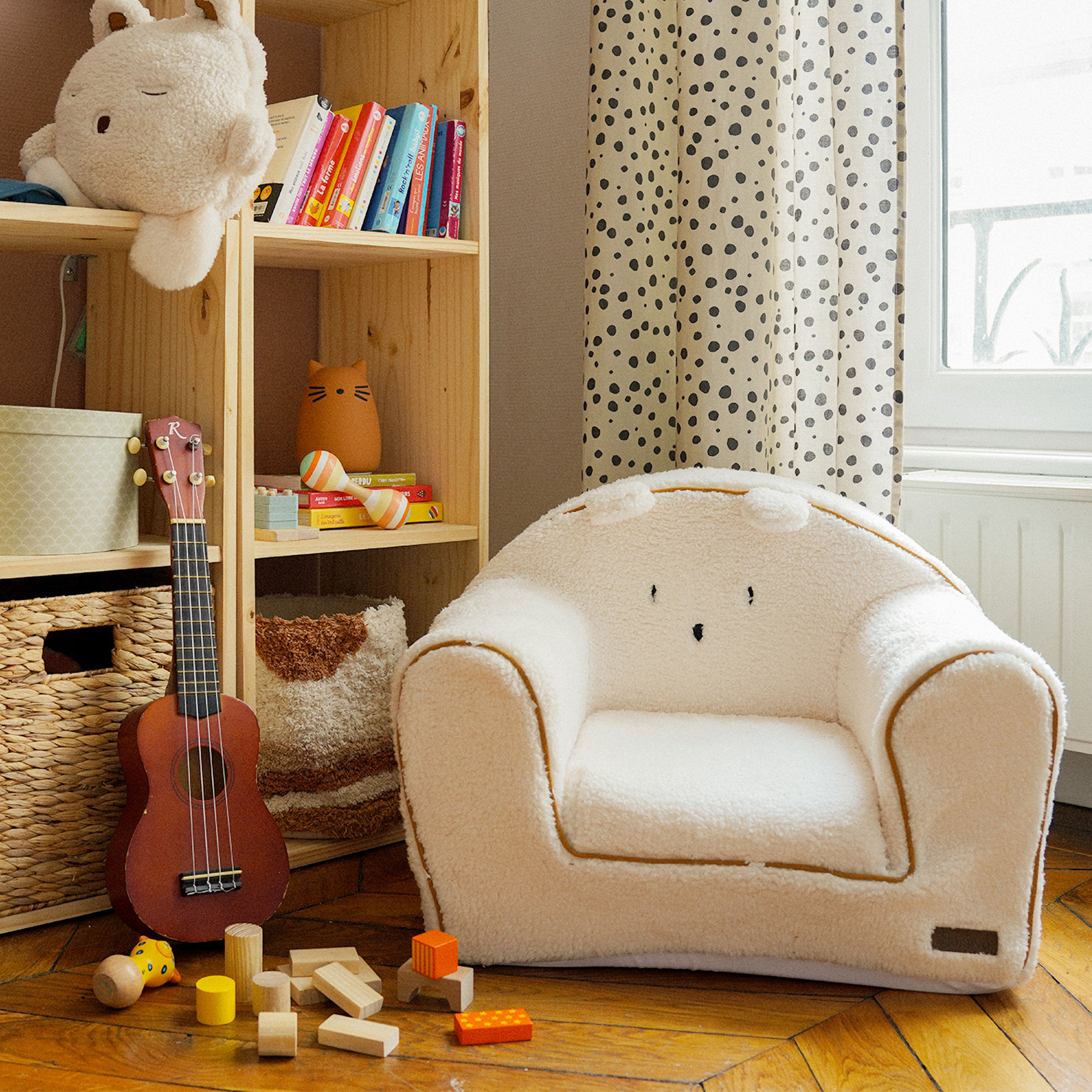 Fauteuil enfant ourson convertible — vue 5