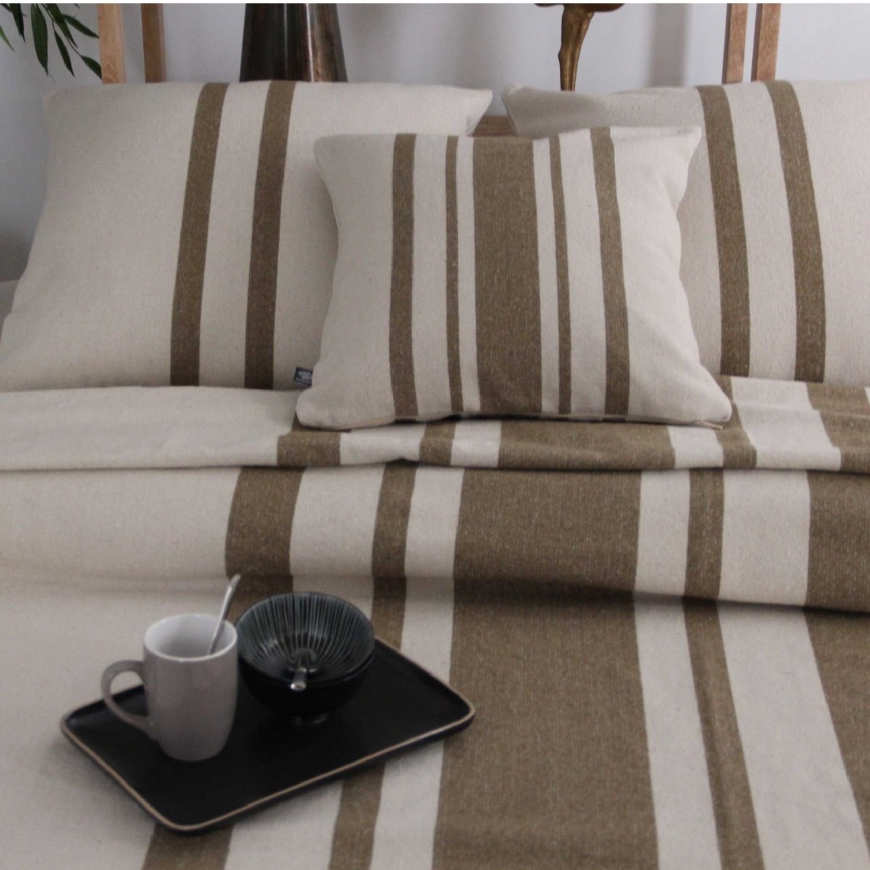 Coussin coton épais style Rustique — vue 3