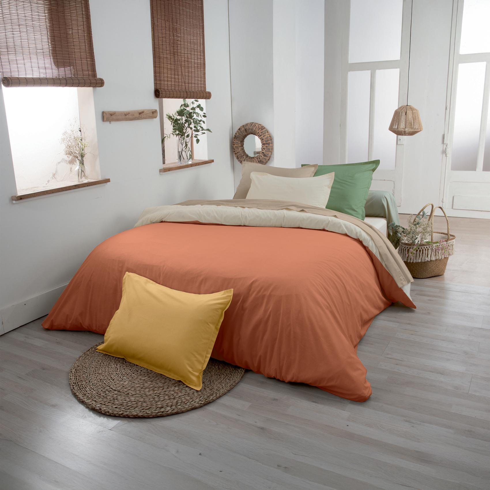 Drap housse 100% coton bio bonnet 30 cm — vue 3