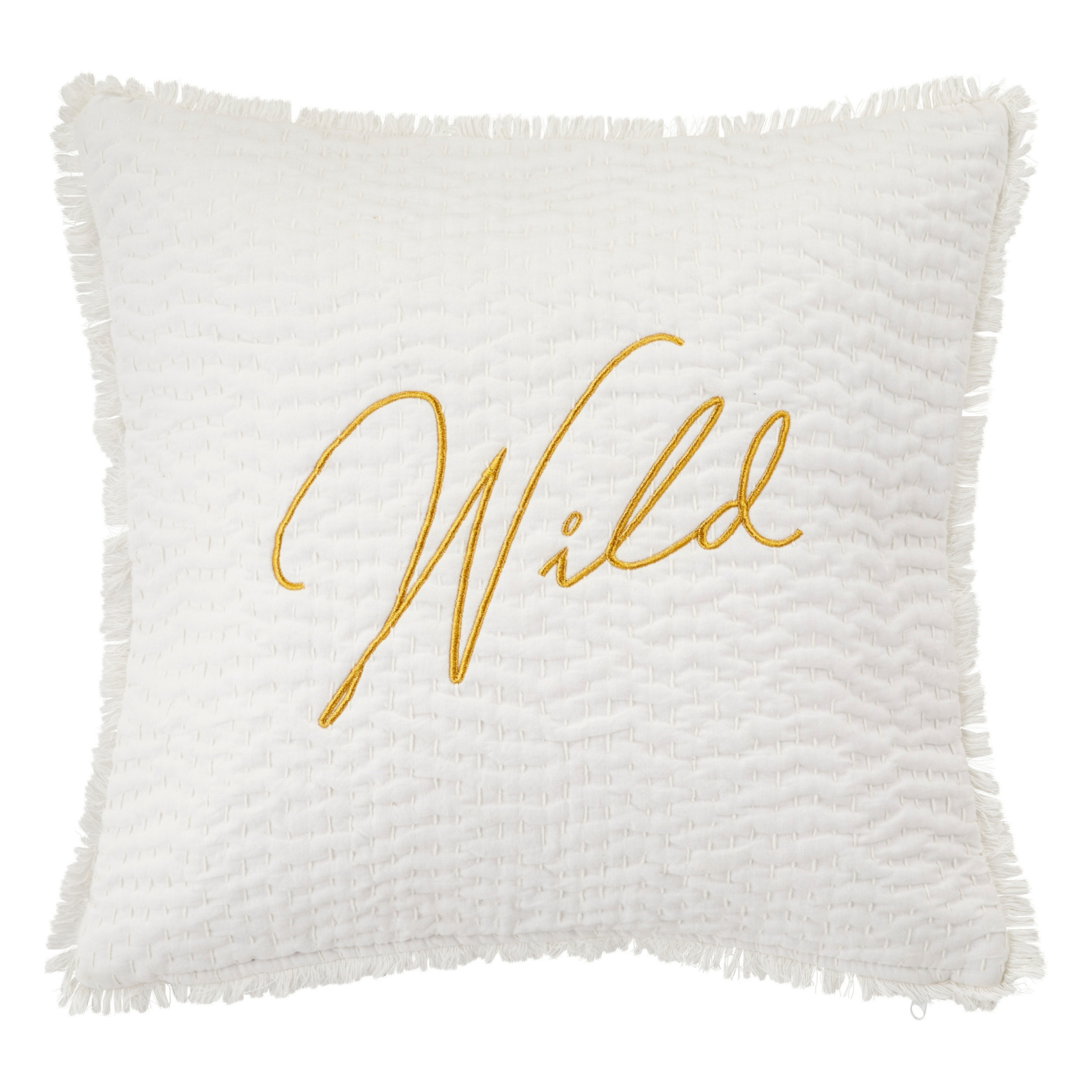 Coussin brodé Wild Romance