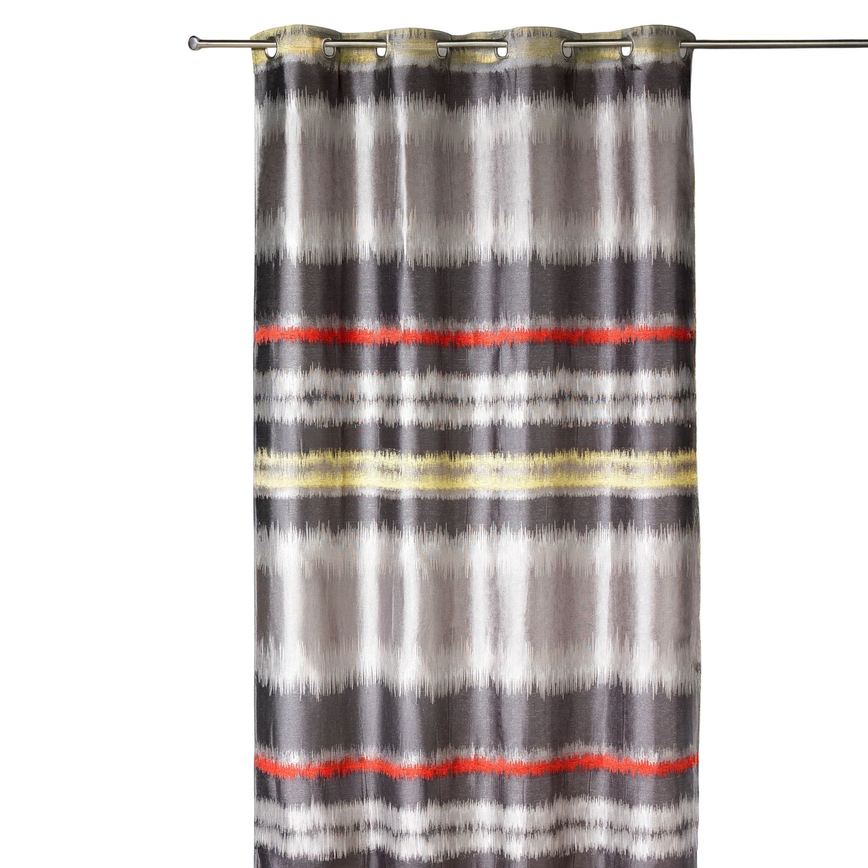 Rideau  jacquard style IKAT — vue 3