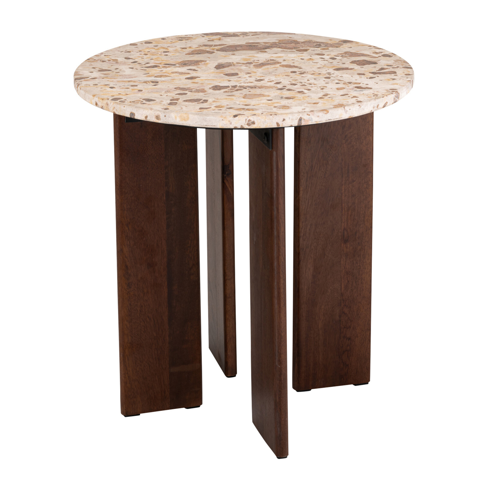 Table d’appoint ronde en pierre — vue 5