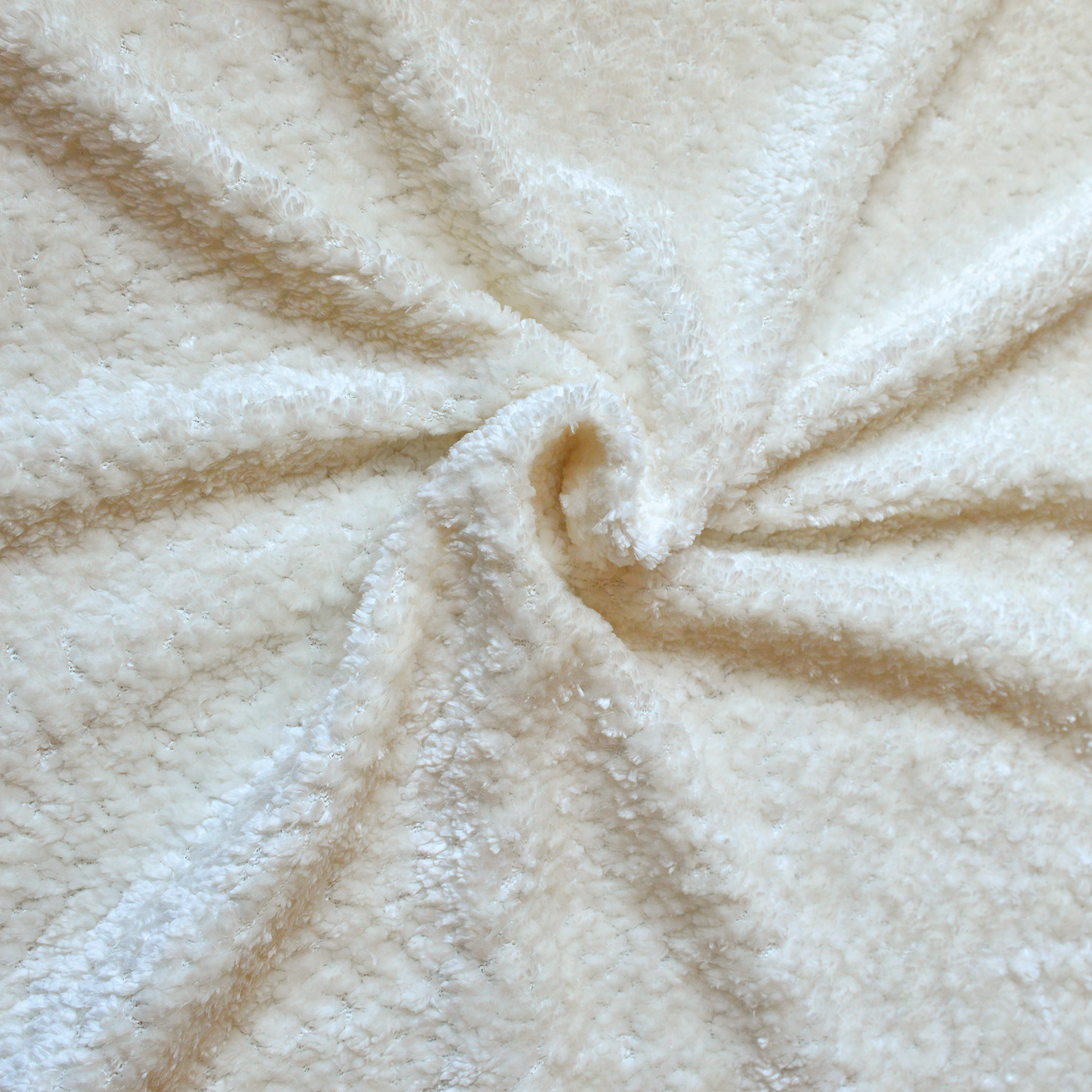 Rideau à oeillets chenille effet peluche — vue 3