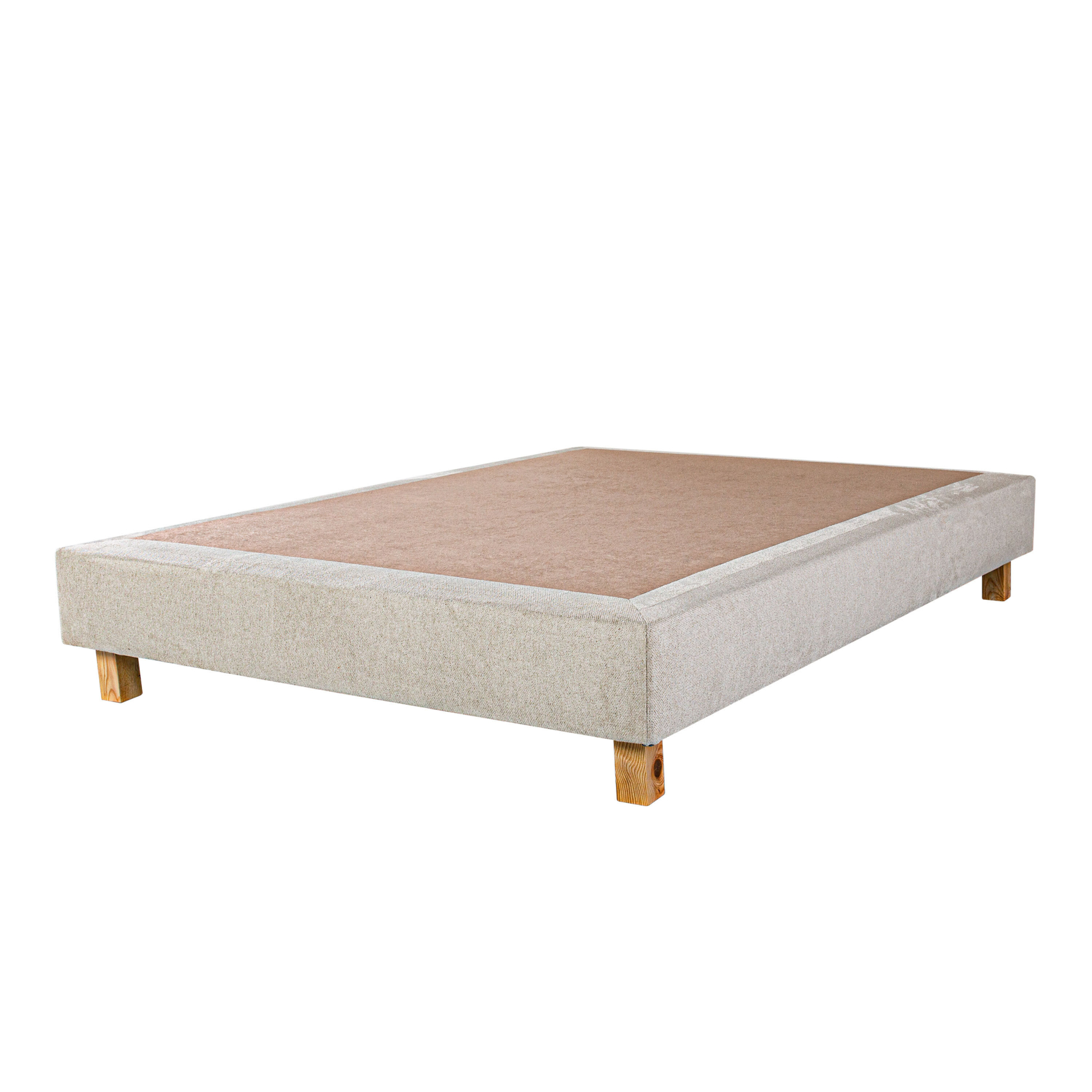 Ensemble matelas mémoire de forme 24 cm avec  sommier beige — vue 4
