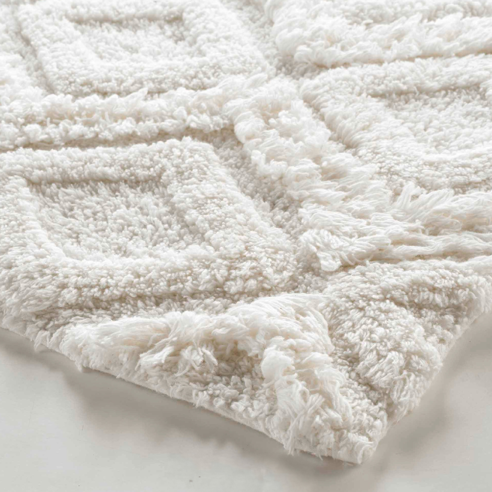 Tapis de Bain Ikatis Uni avec Reliefs — vue 3