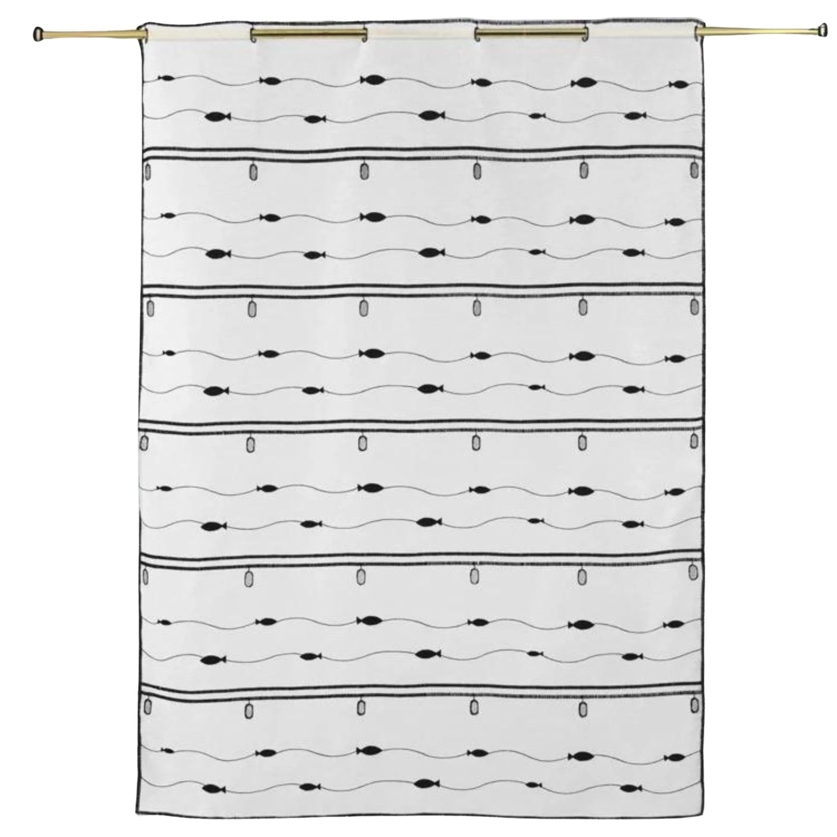 Modulable brodé petits poissons — vue 4