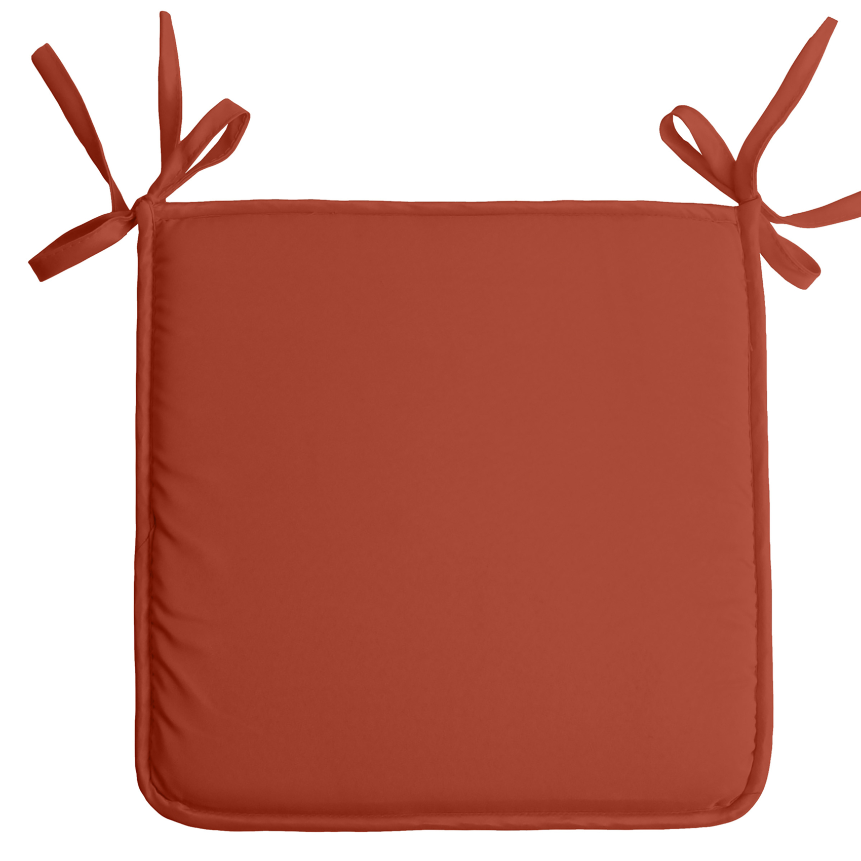 Galette de chaise unie aux multiples couleurs — vue 4