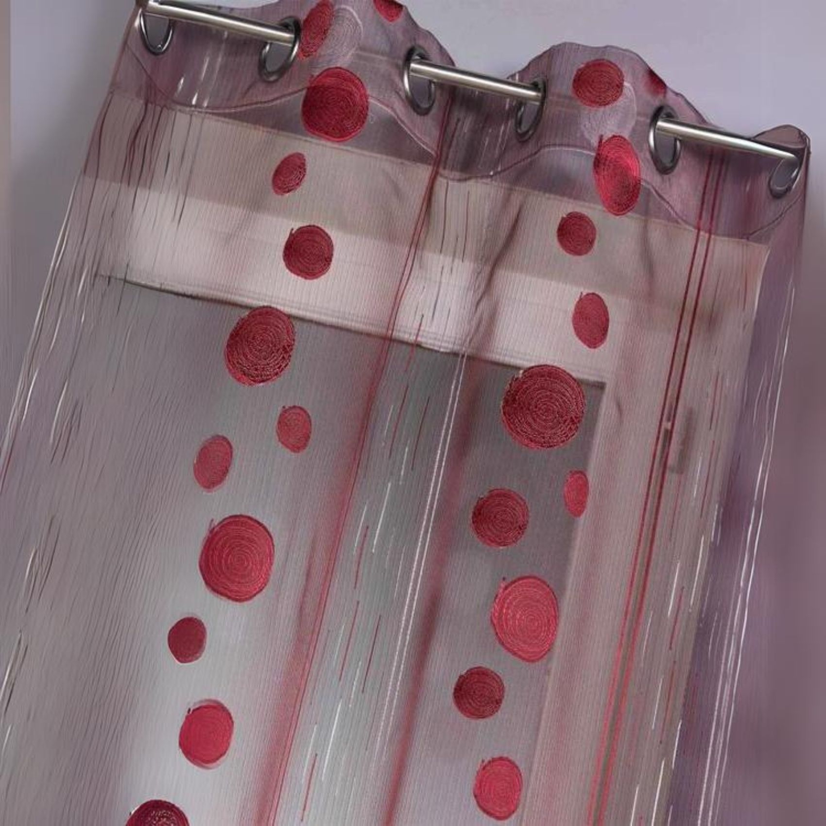 Voilage en Organza Fils Coupés — vue 3