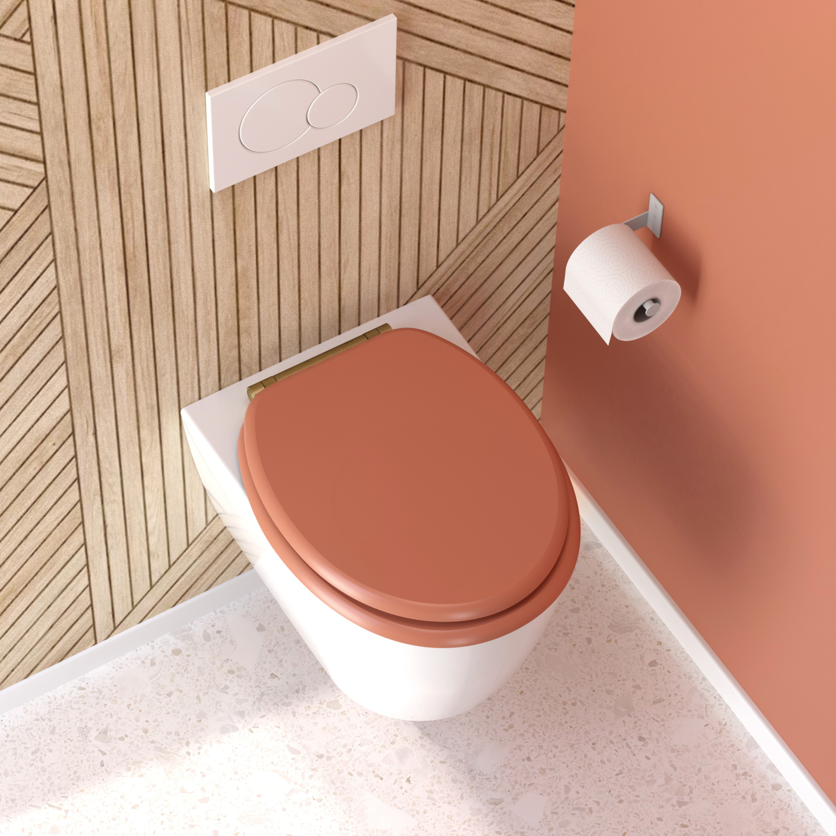 Abattant WC frein de chute design — vue 5