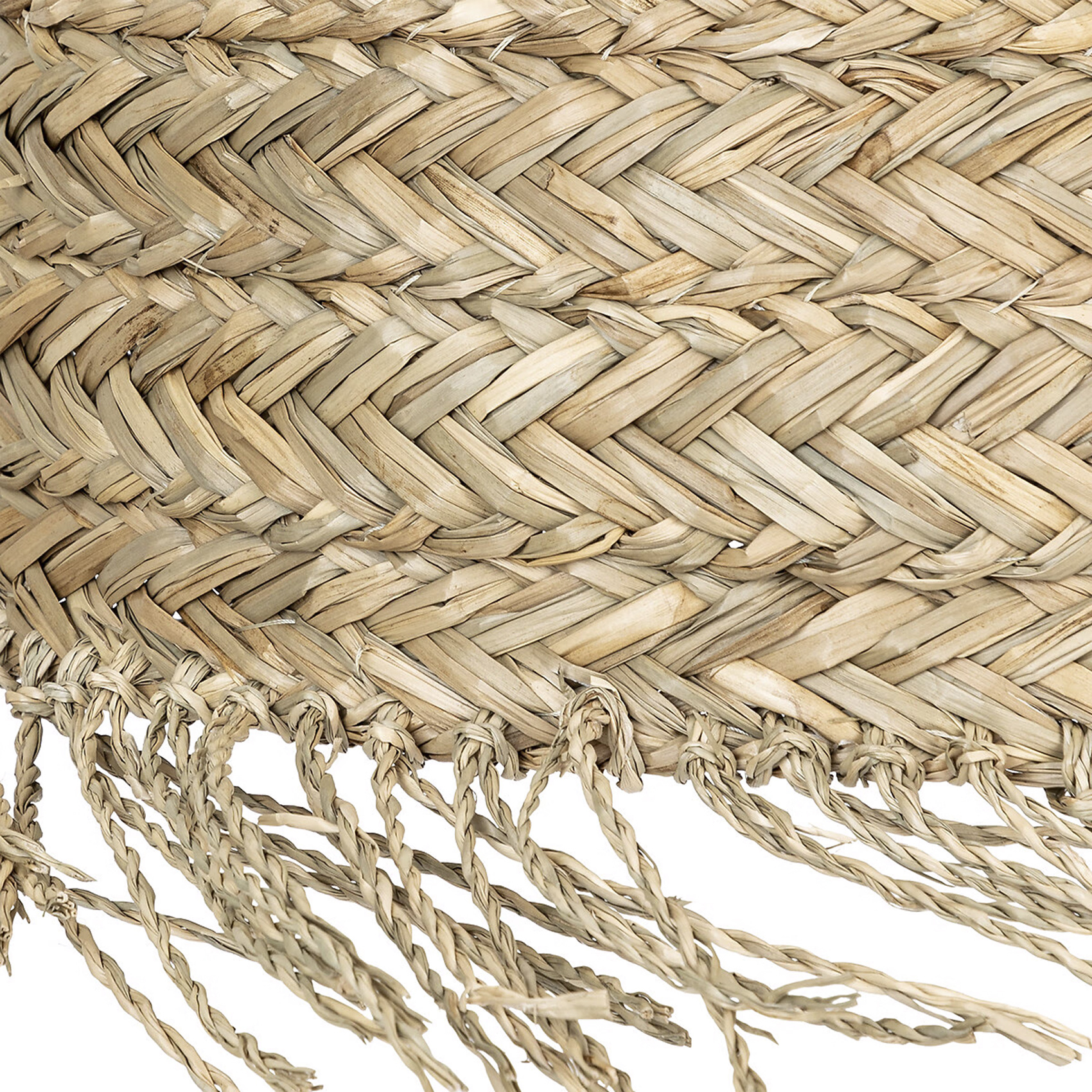 Abat-jour en roseau style bohème — vue 4