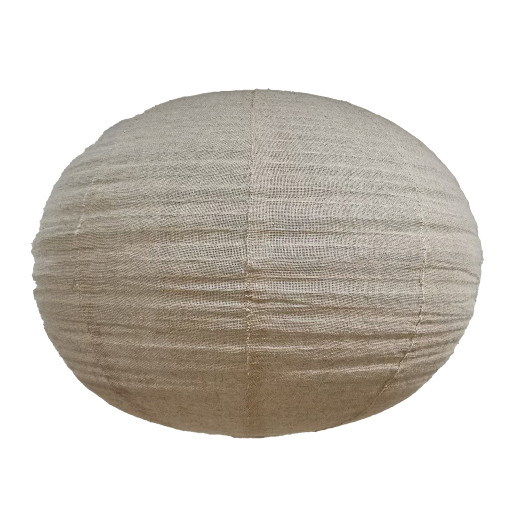 Abat-jour lanterne tissu effet lin