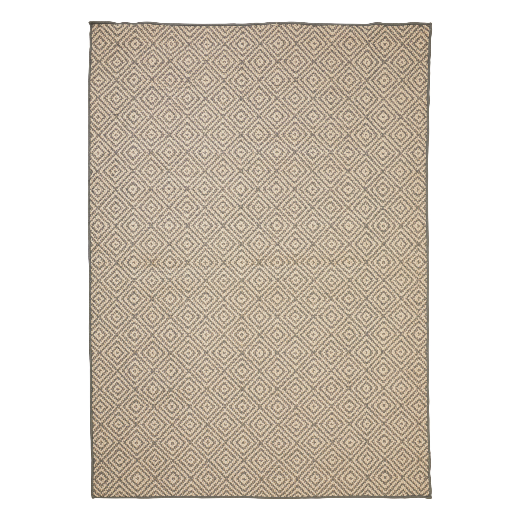 Tapis extérieur déperlant et antidérapant motif géométrique