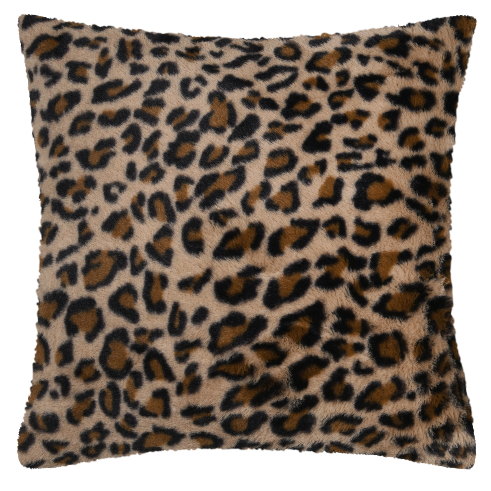 Coussin imprimé léopard