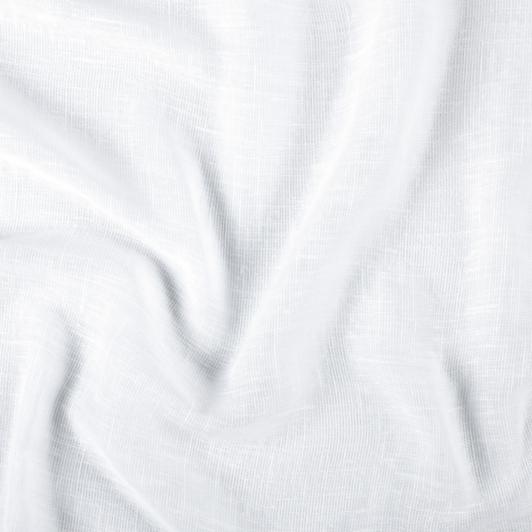 Voilage en polycoton chiné — vue 3