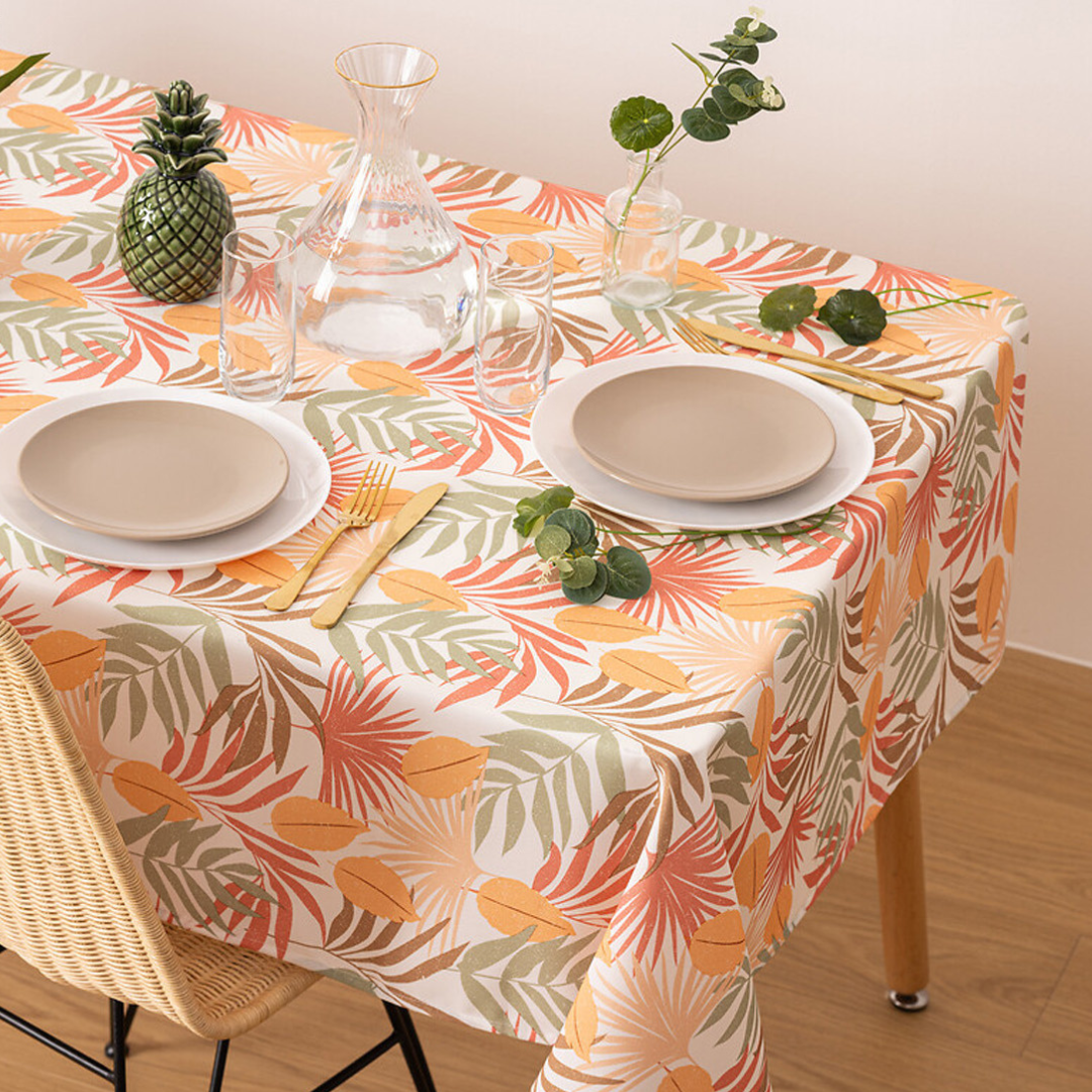 Nappe anti tâche à motif exotique — vue 4