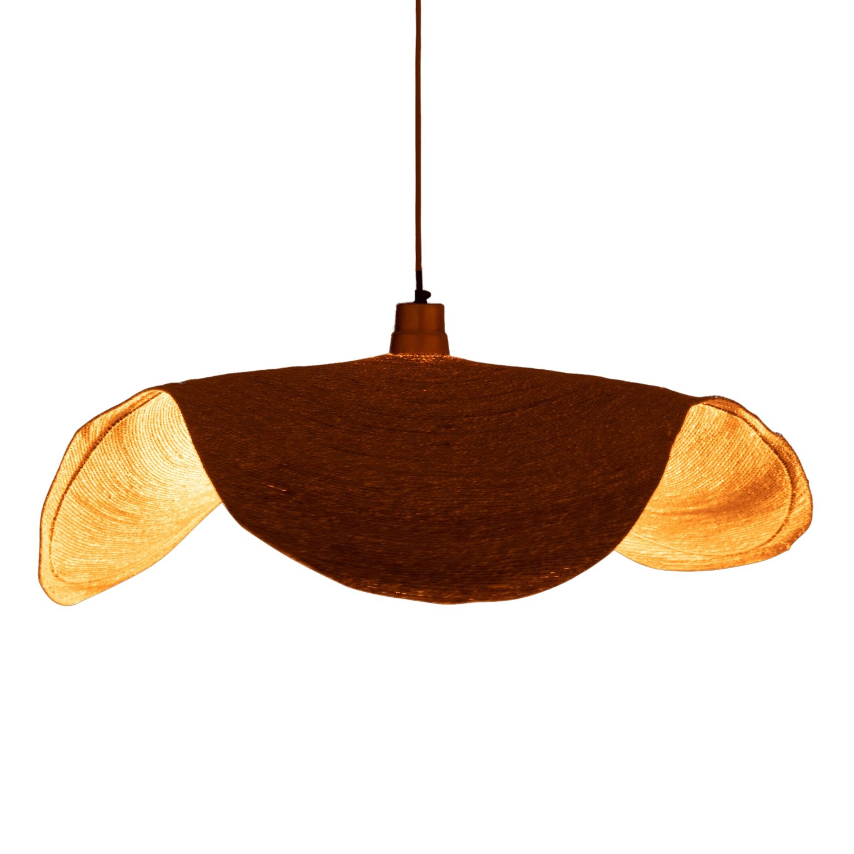 Suspension en jonc naturel — vue 3